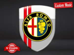 Alfa Romeo Autocollants Pare-Brise Auto Édition Course Pro